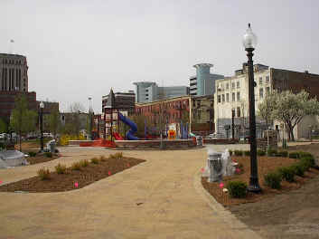 Playground with Raddison in Background